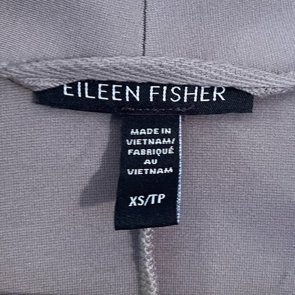 Eileen Fisher Ponte Knit Long Jacket Cardigan - Picture 5 of 6